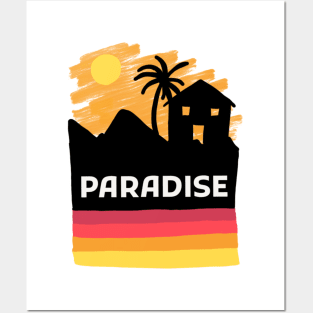 Paradise on earth Posters and Art